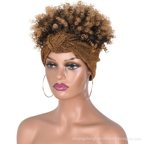 Cheap deep wave braided body water colorful famale toupee with attached kinky synthetic curly wigs for black ombre headband wig